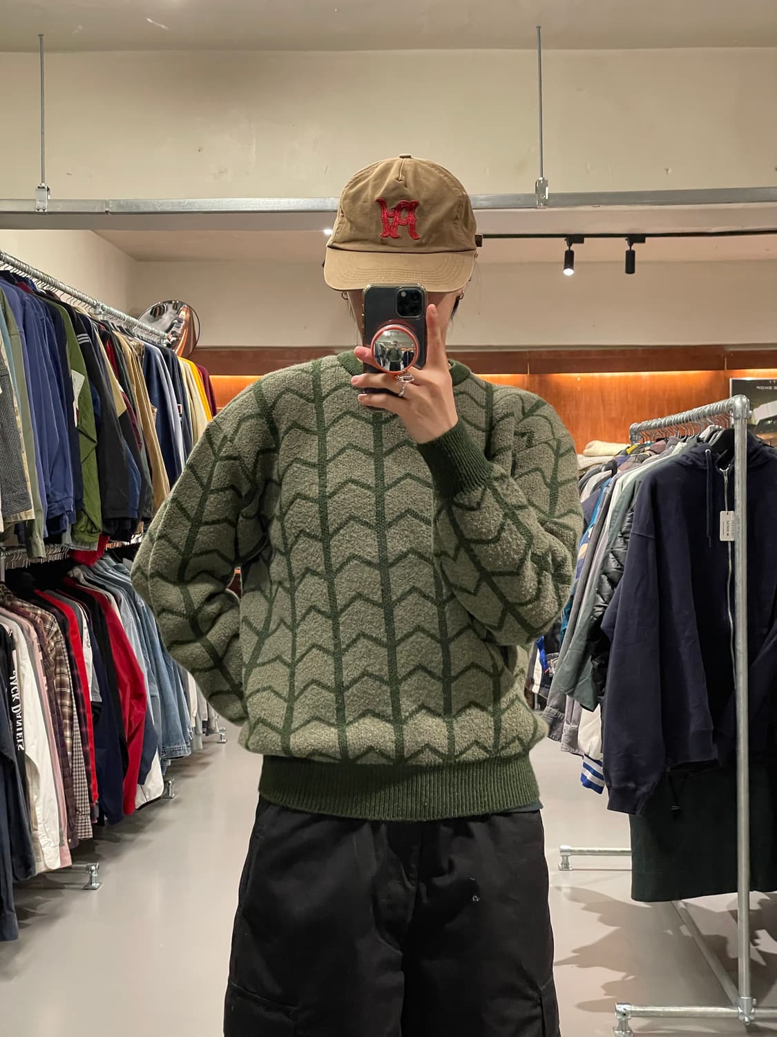 빈티지 치코리타 니트 상품이미지1