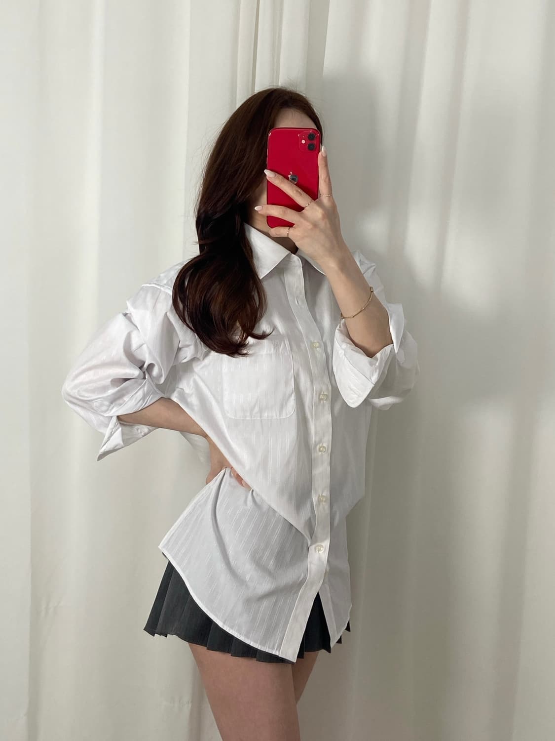 발렌시아가 BB로고 셔츠 상품이미지3