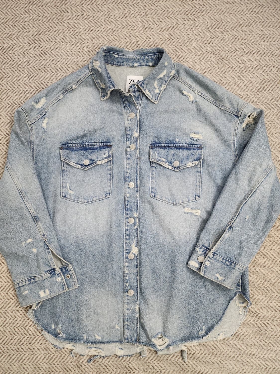 자라 디스 청자켓 상품이미지1