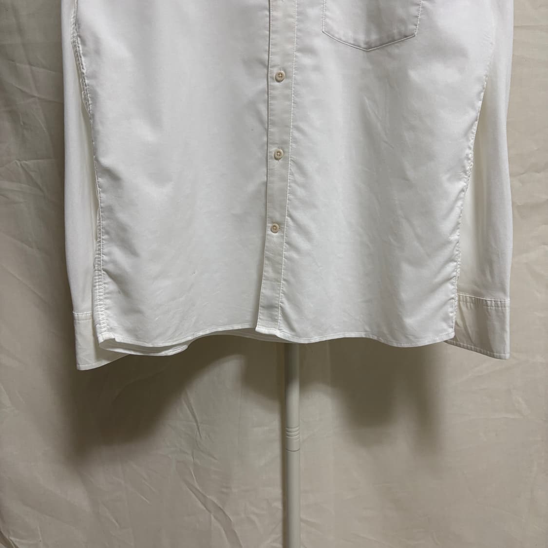 몽벨 코어스펀 버튼다운 셔츠 / 화이트, XL 상품이미지3