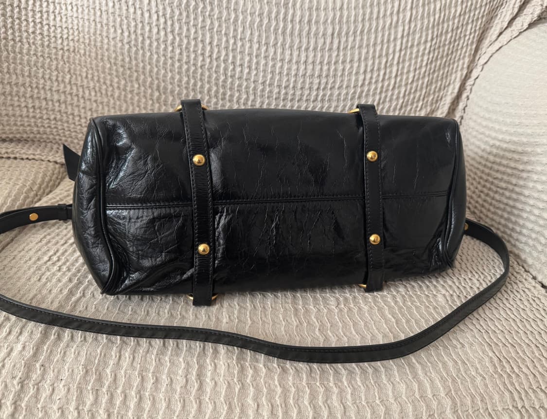 미우미우 비텔로 럭스 보우 사첼백 토트 크로스 상품이미지5