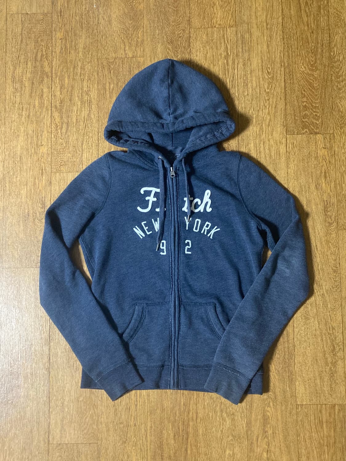 (대장템,핏보증!!)아베크롬비 진차콜 딱붙 후드집업 상품이미지1