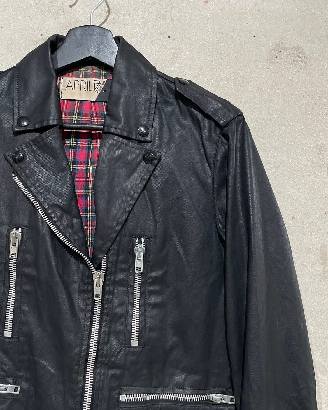 april77 블랙 케네디 유틸리티 라이더 자켓 상품이미지3