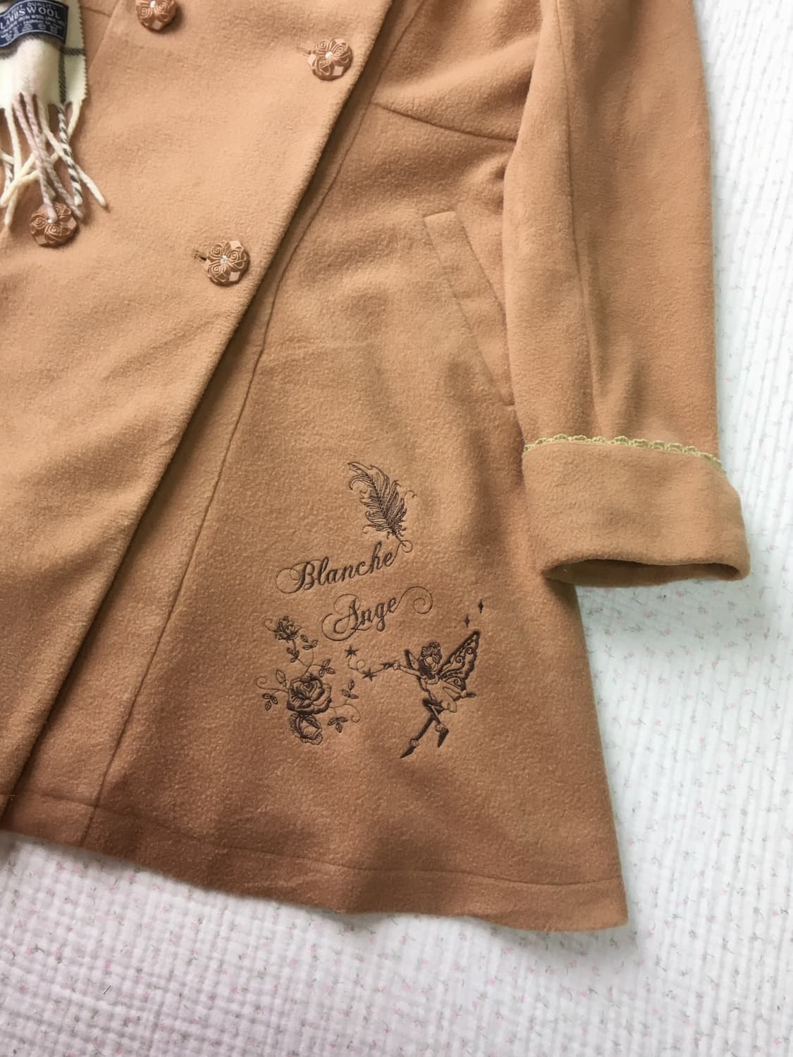 AXES FEMME 엑시즈팜/ 라떼갸루코트 레이스코트 갸루코트 리본코트 상품이미지2