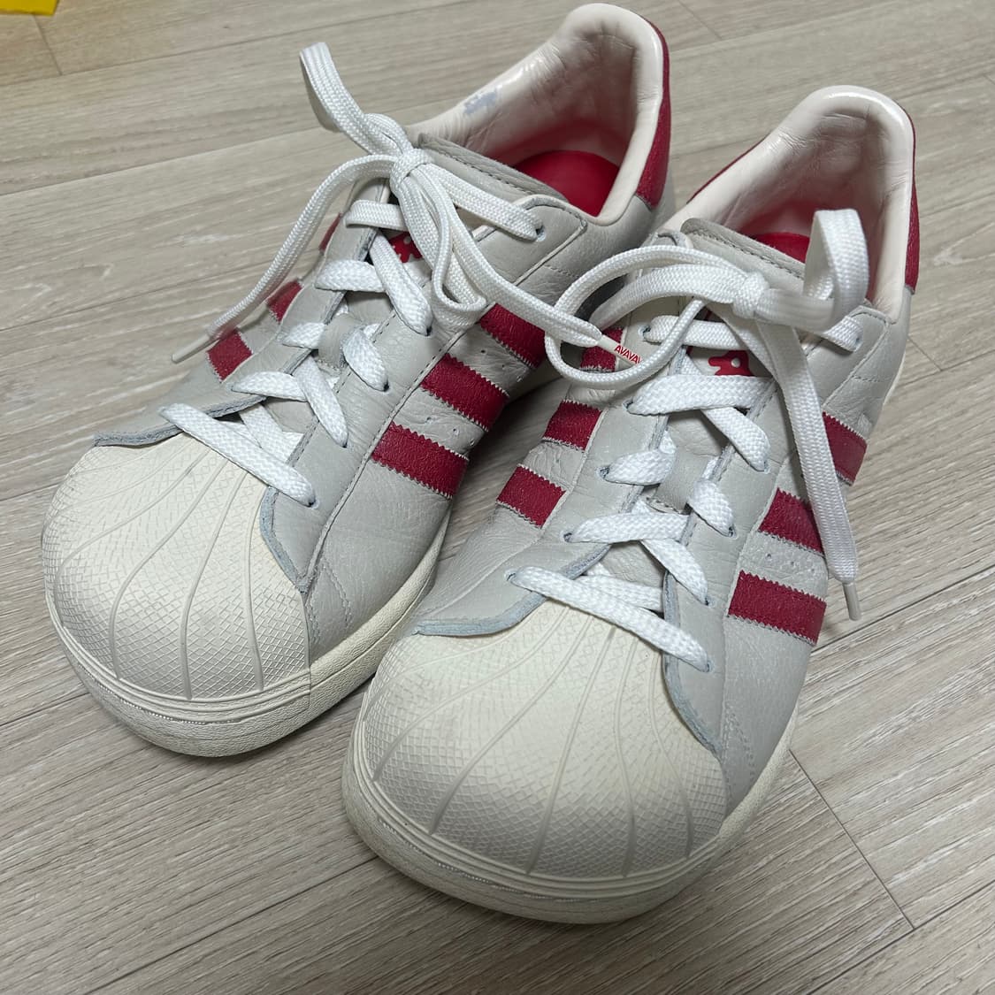 (285) 아디다스 아바바브 슈퍼스타 크리스탈 화이트 서플라이어 상품이미지2