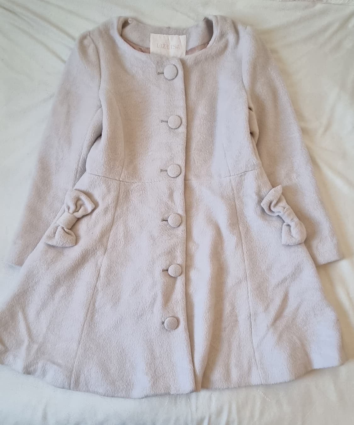 빈티지 리즈리사 리본 코트 상품이미지1