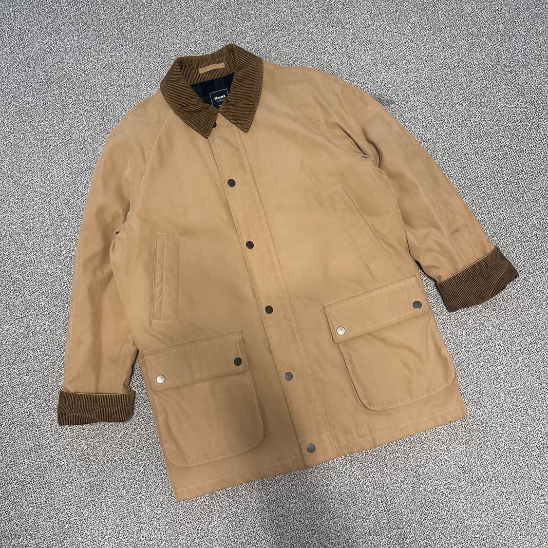 켄트 자켓 코듀로이 카멜 상품이미지1