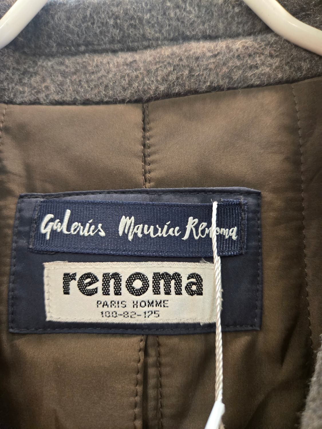 [쿨거환영]Renoma Paris Homme  캐시미어 블렌디드 코트  상품이미지4