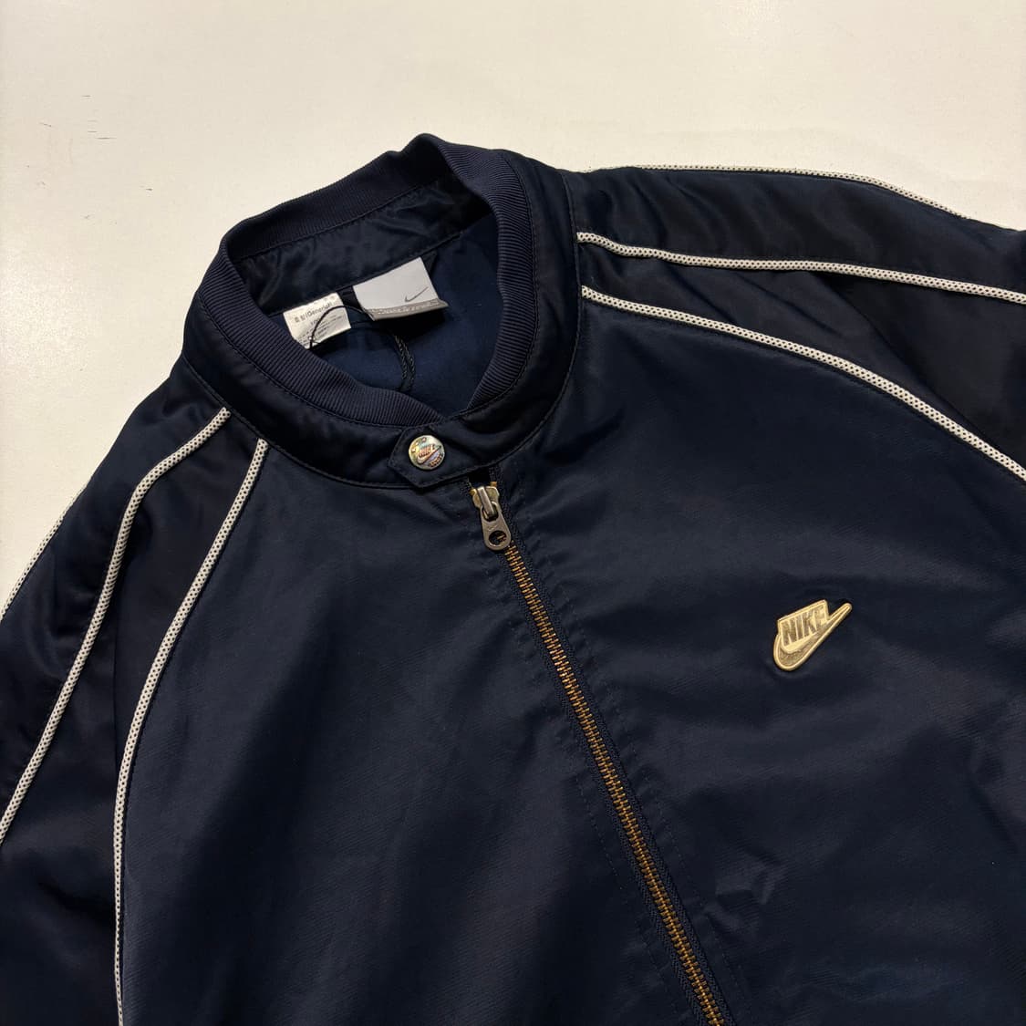 [L] 04s 나이키 파이핑 네이비 라인 자켓 B439 상품이미지3