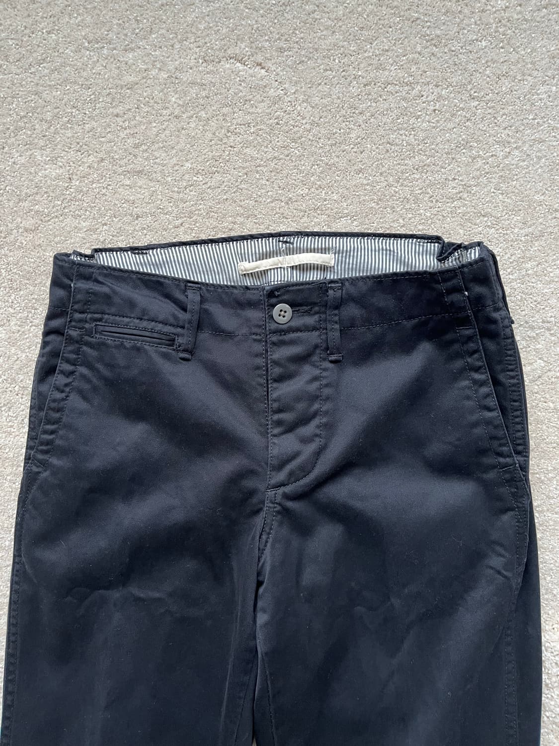 유나이티드애로우 뷰티앤유스 블랙 치노 팬츠 (28-29) 상품이미지3