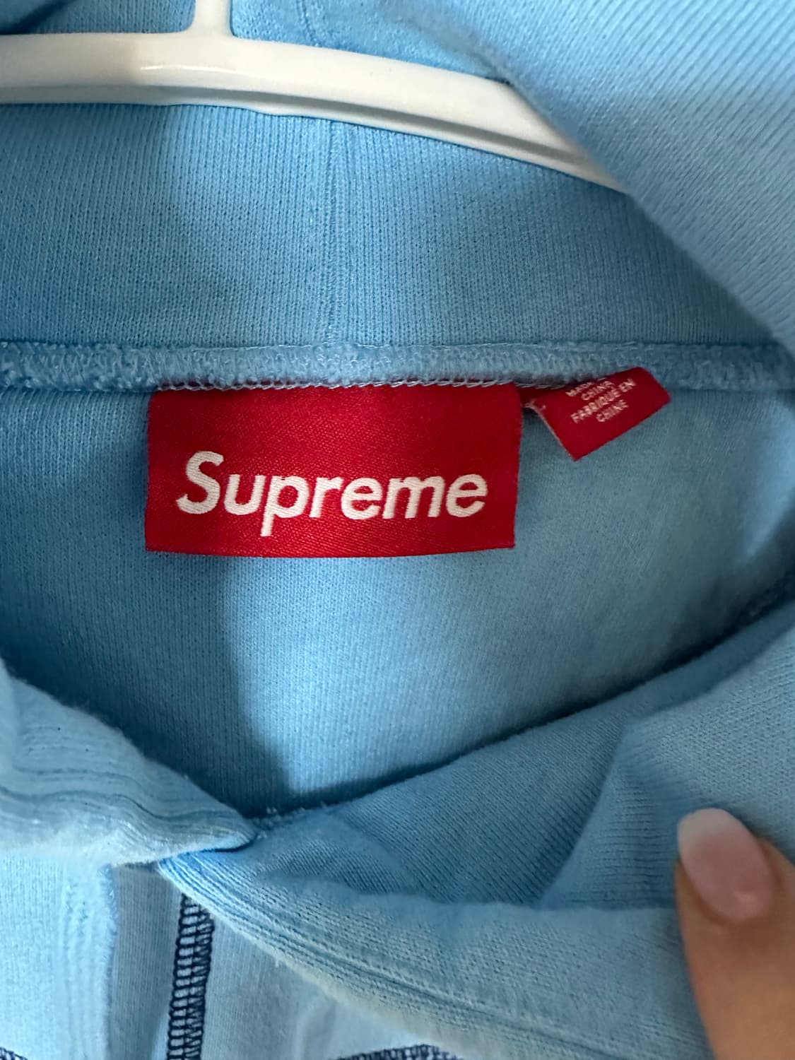 Supreme 오버로크 후드 스웻셔츠 L 새상품 상품이미지6