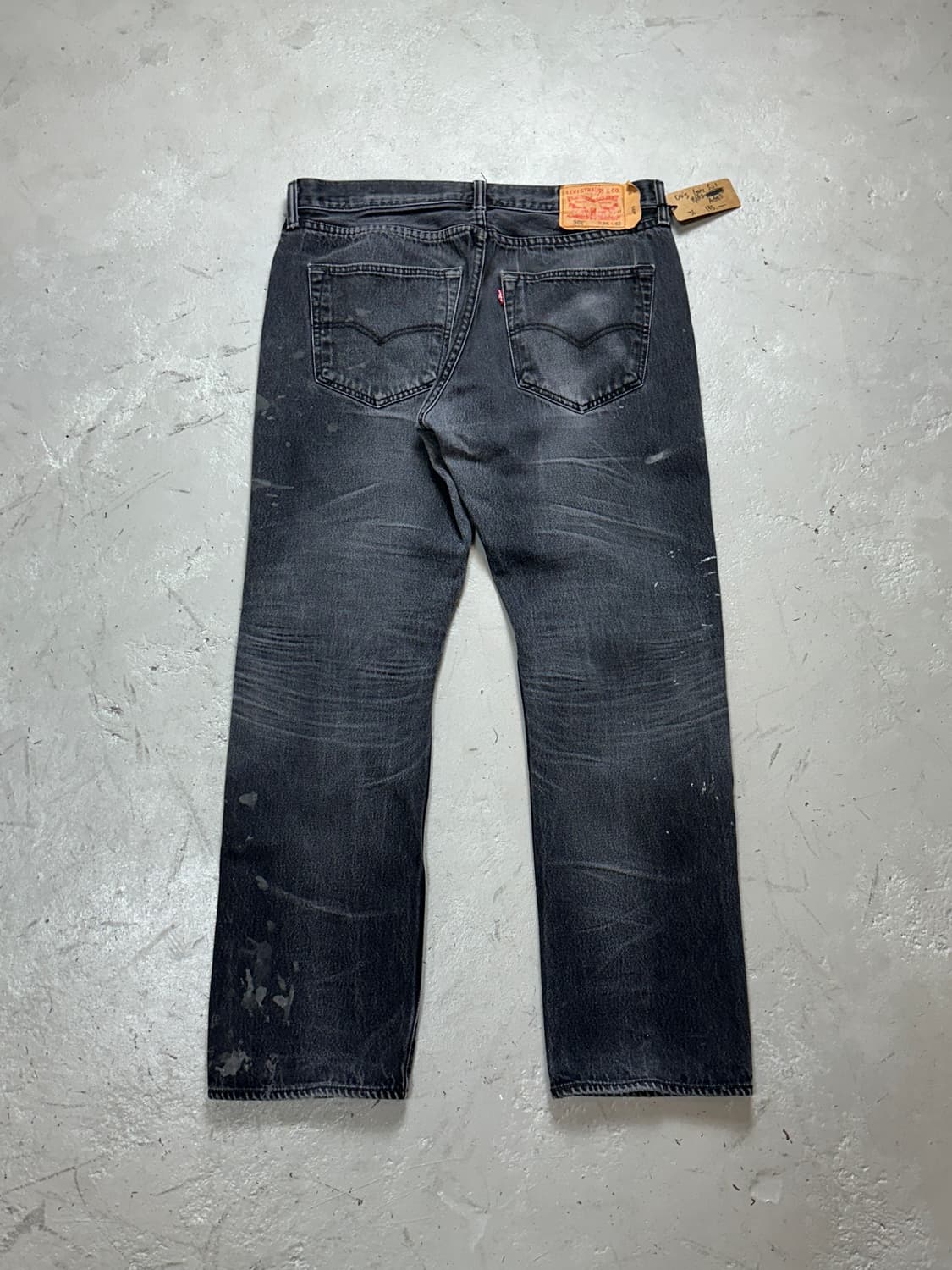 리바이스 501 블랙 하드 페이딩 상품이미지4