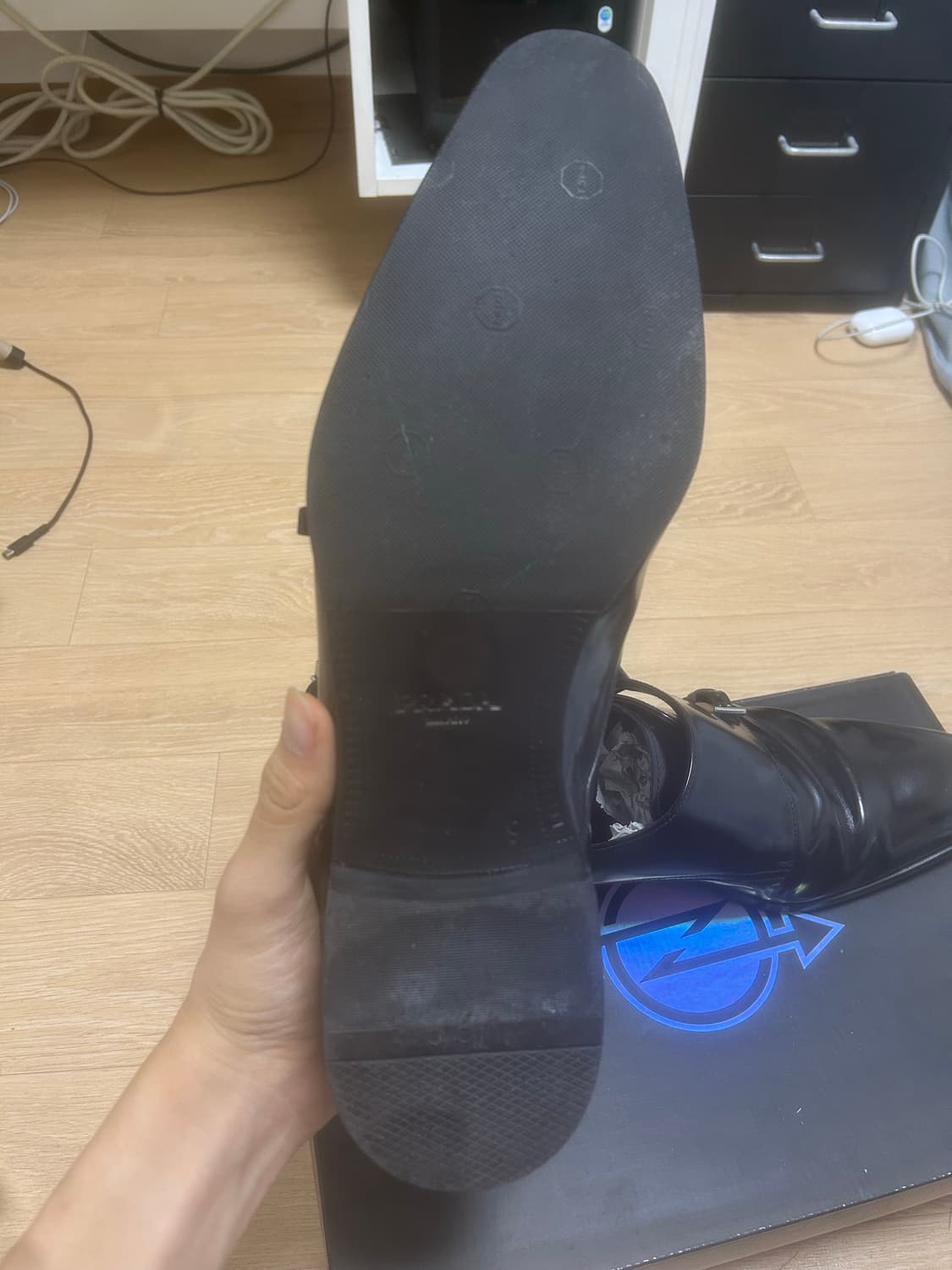 프라다 더블 몽크 구두 상품이미지6