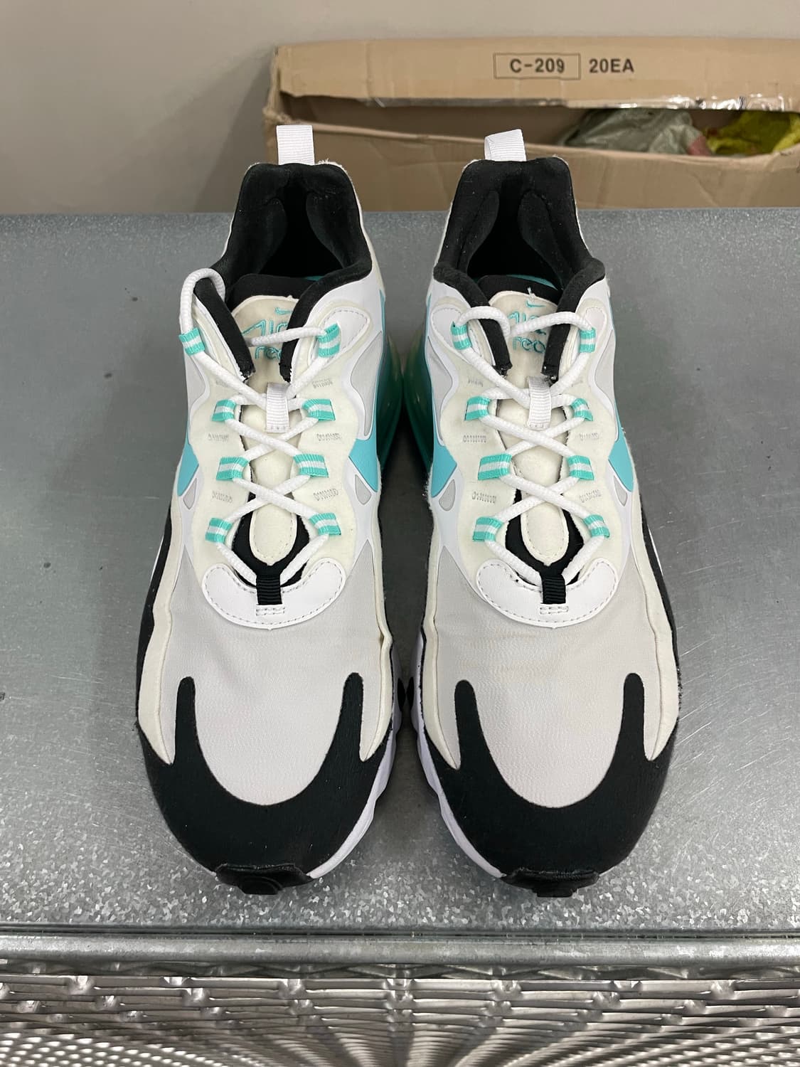 나이키 에어맥스 리액트 오로라 그린 270 상품이미지5