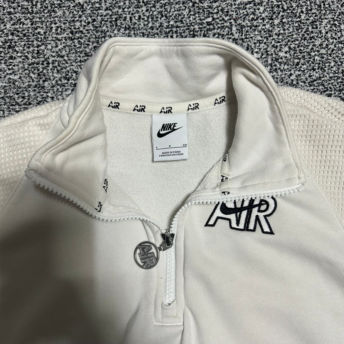 (S) 나이키 AIR 하프집업 크롭 반집업 상품이미지2