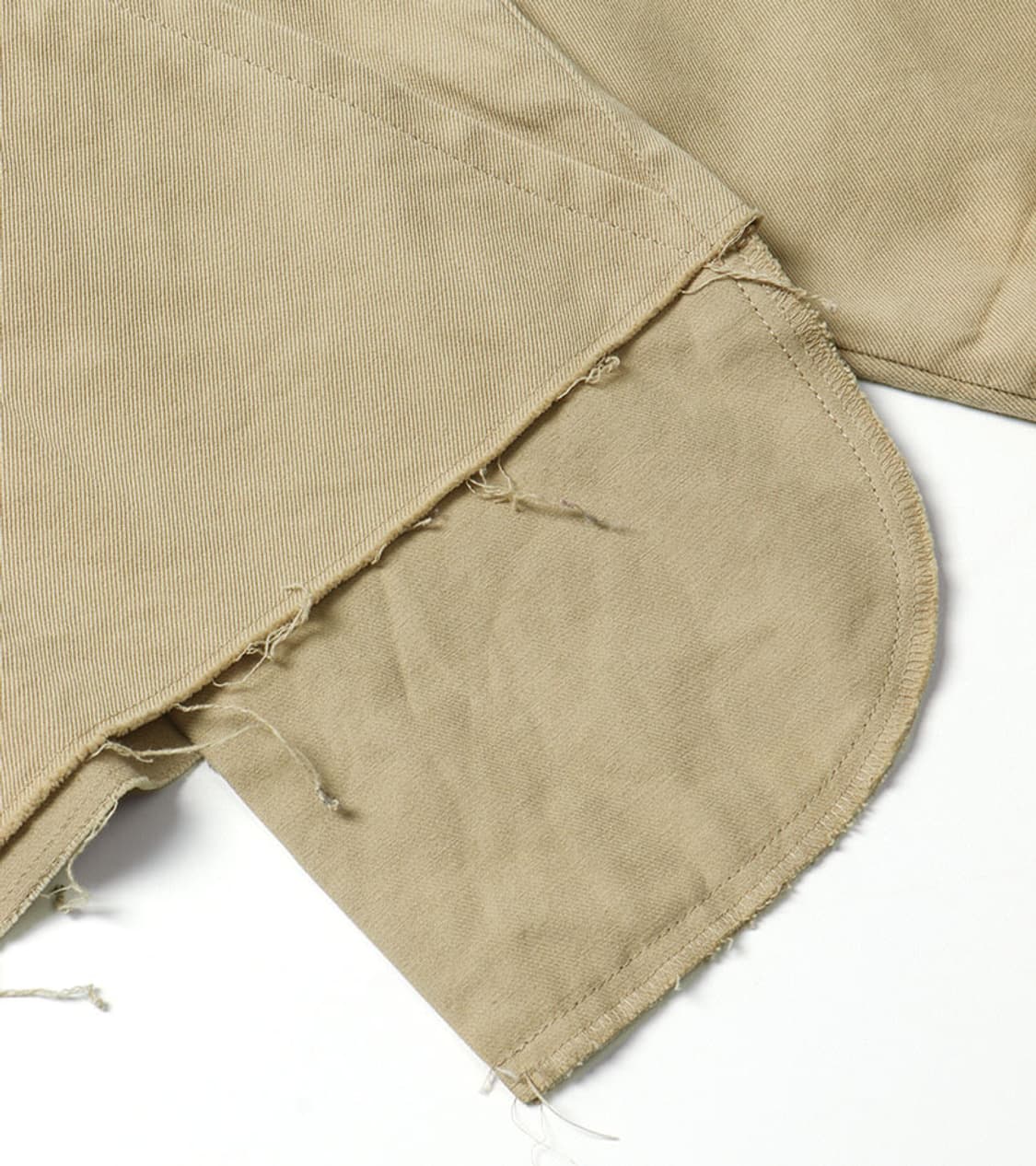 UNUSED - CUT OFF COTTON JACKET 상품이미지9