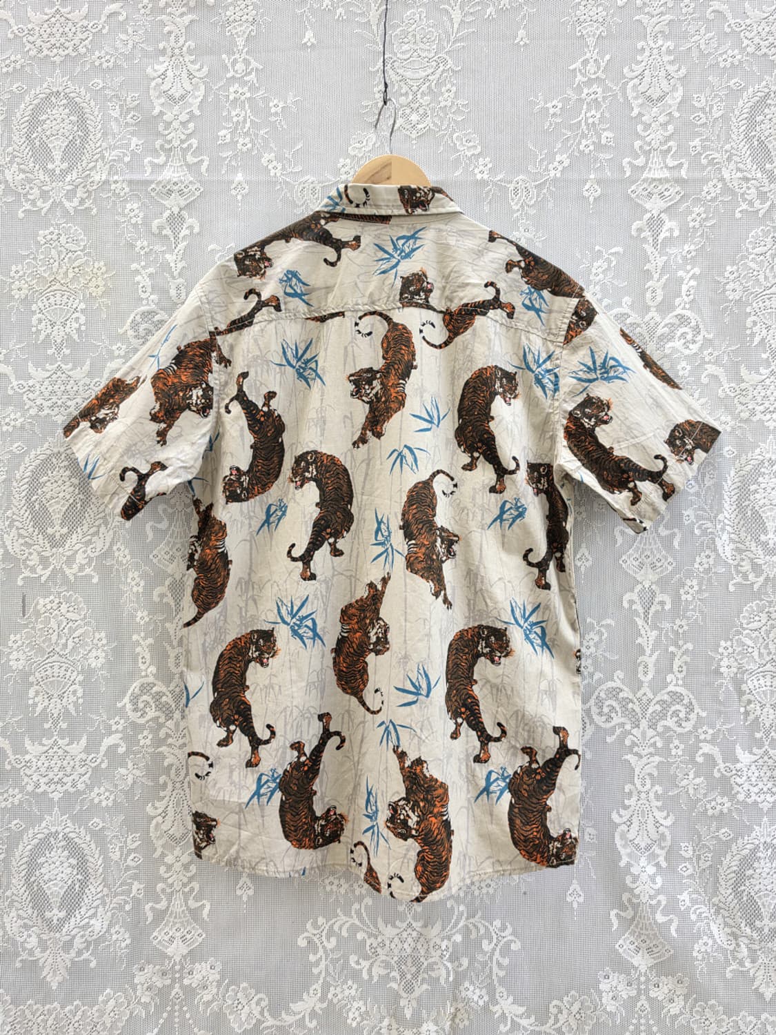 마이클 알렉산더 타이거 프린트 셔츠 상품이미지6