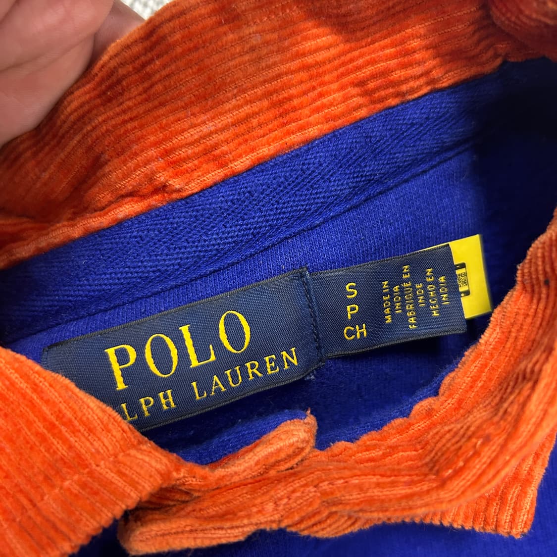 폴로 코듀로이 럭비 스웻셔츠(S) 상품이미지2