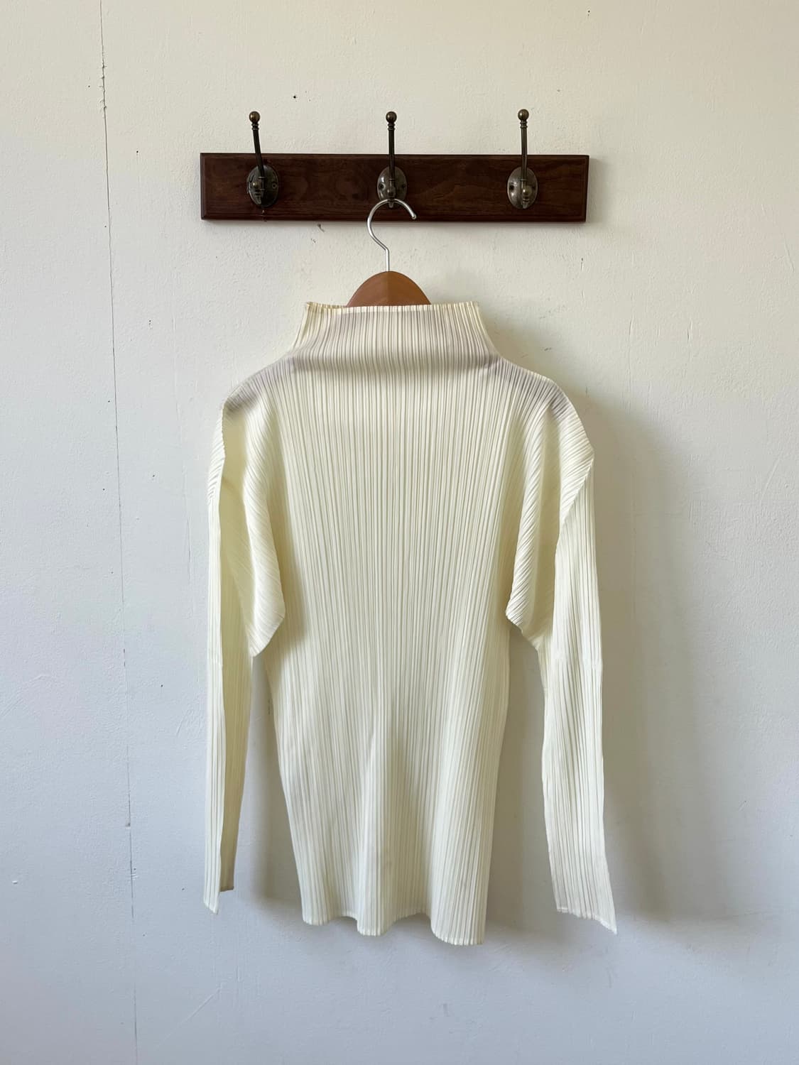 PLEATS PLEASE 아이보리 플리츠 탑 상품이미지2
