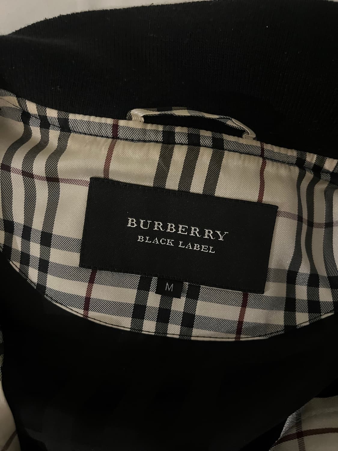 버버리 정품 블랙 노바 봄버 자켓 상품이미지4