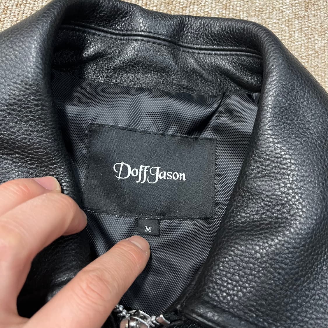 도프제이슨 레더자켓 상품이미지4