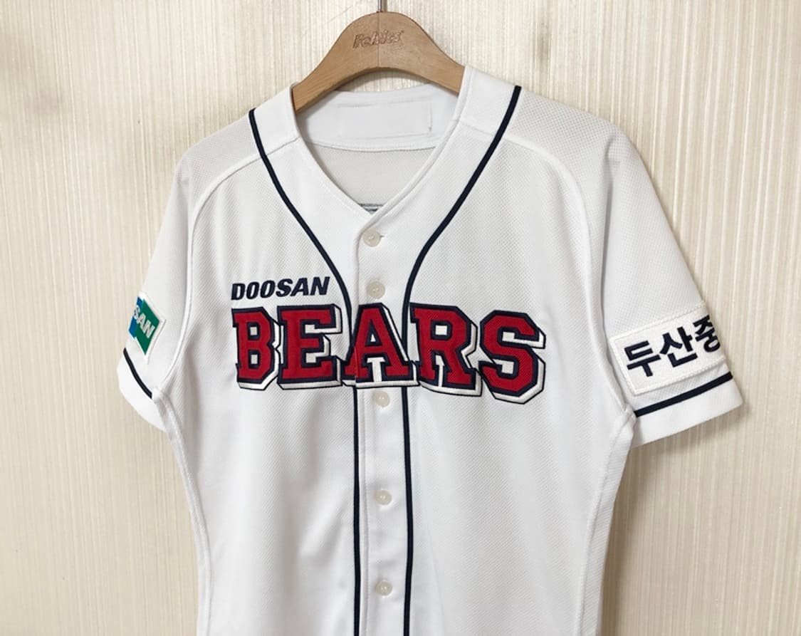 KBO 위팬 두산베어스 홈유니폼/져지 90 #10 최준석 상품이미지6