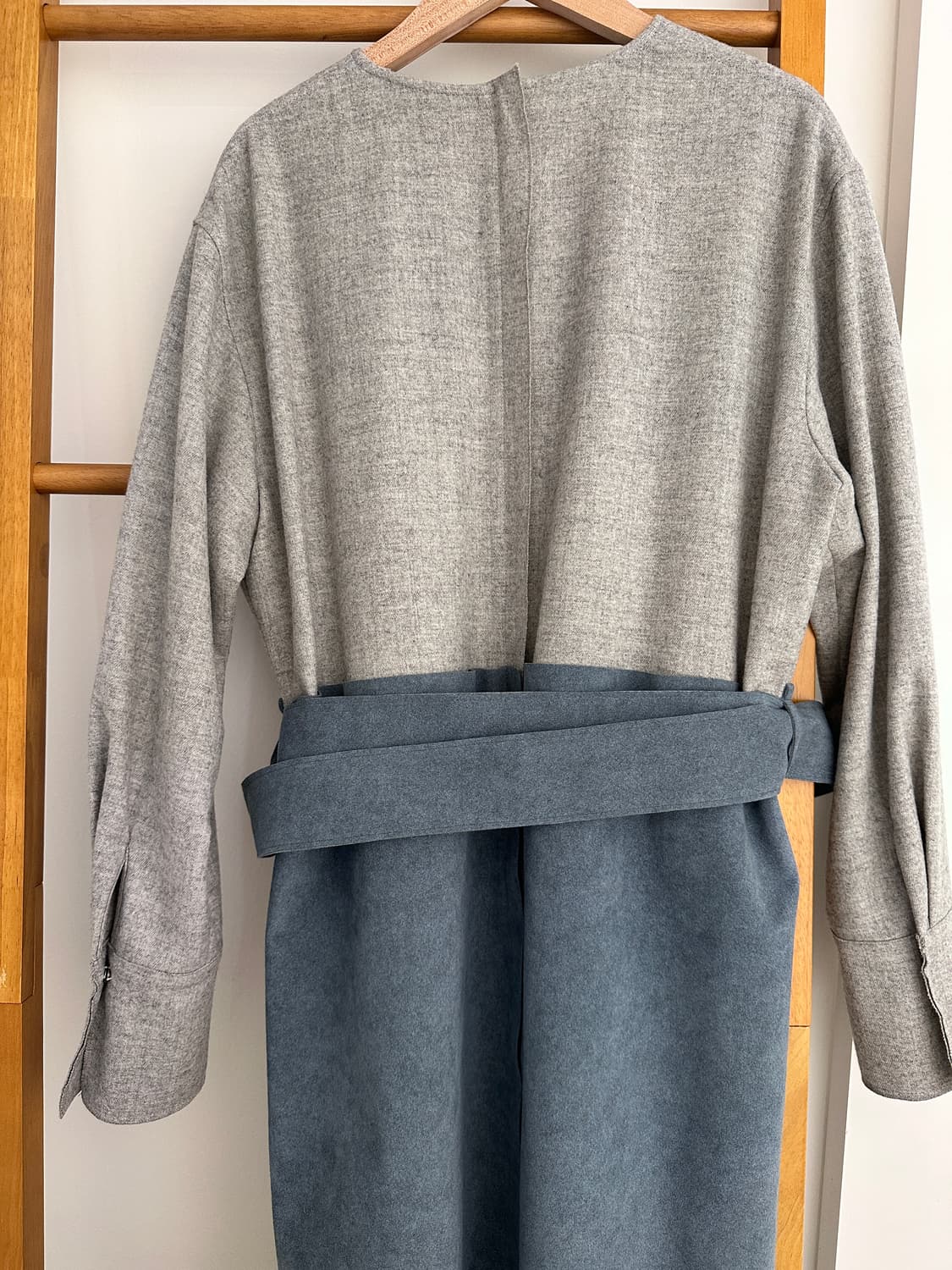 랑방 울 스웨이드 원피스(사이즈88) 상품이미지7