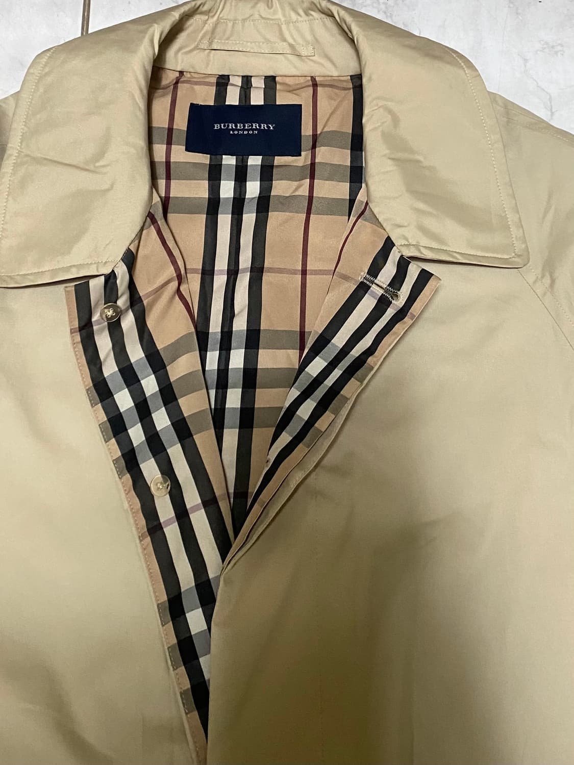 버버리 정품 누빔 롱 코트 105 사이즈 상품이미지2