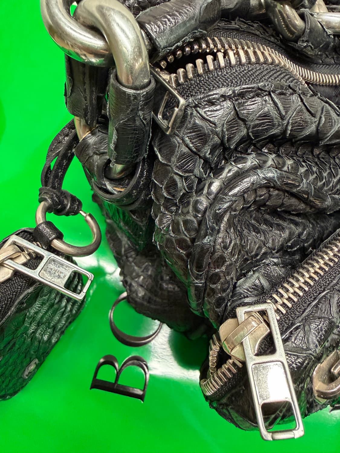 끌로에 chloe 파이톤 숄더  핸드백  상품이미지5