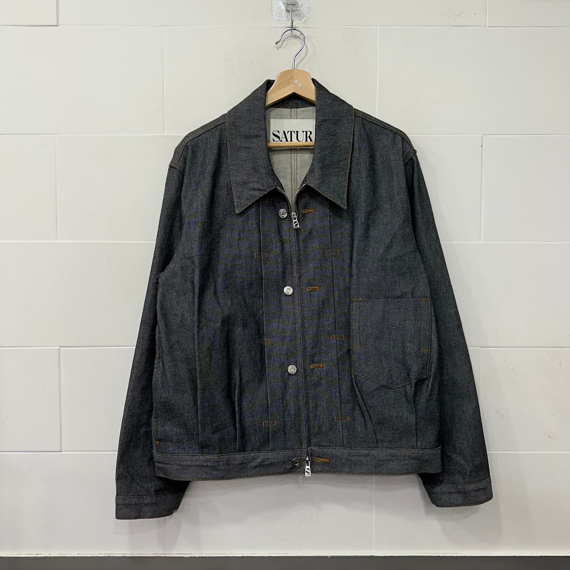 세터 카미로 집업 데님 트러커자켓 상품이미지1