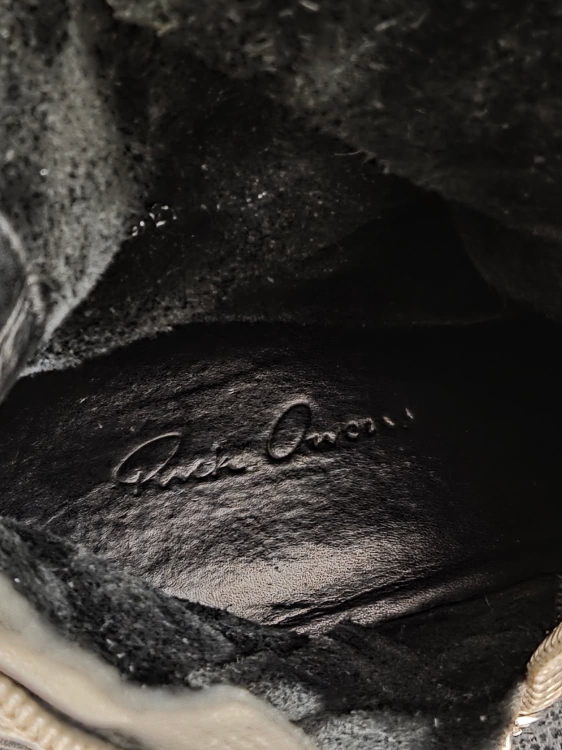 Rick Owens 릭오웬스 Anfibio 컴뱃 부츠 상품이미지5