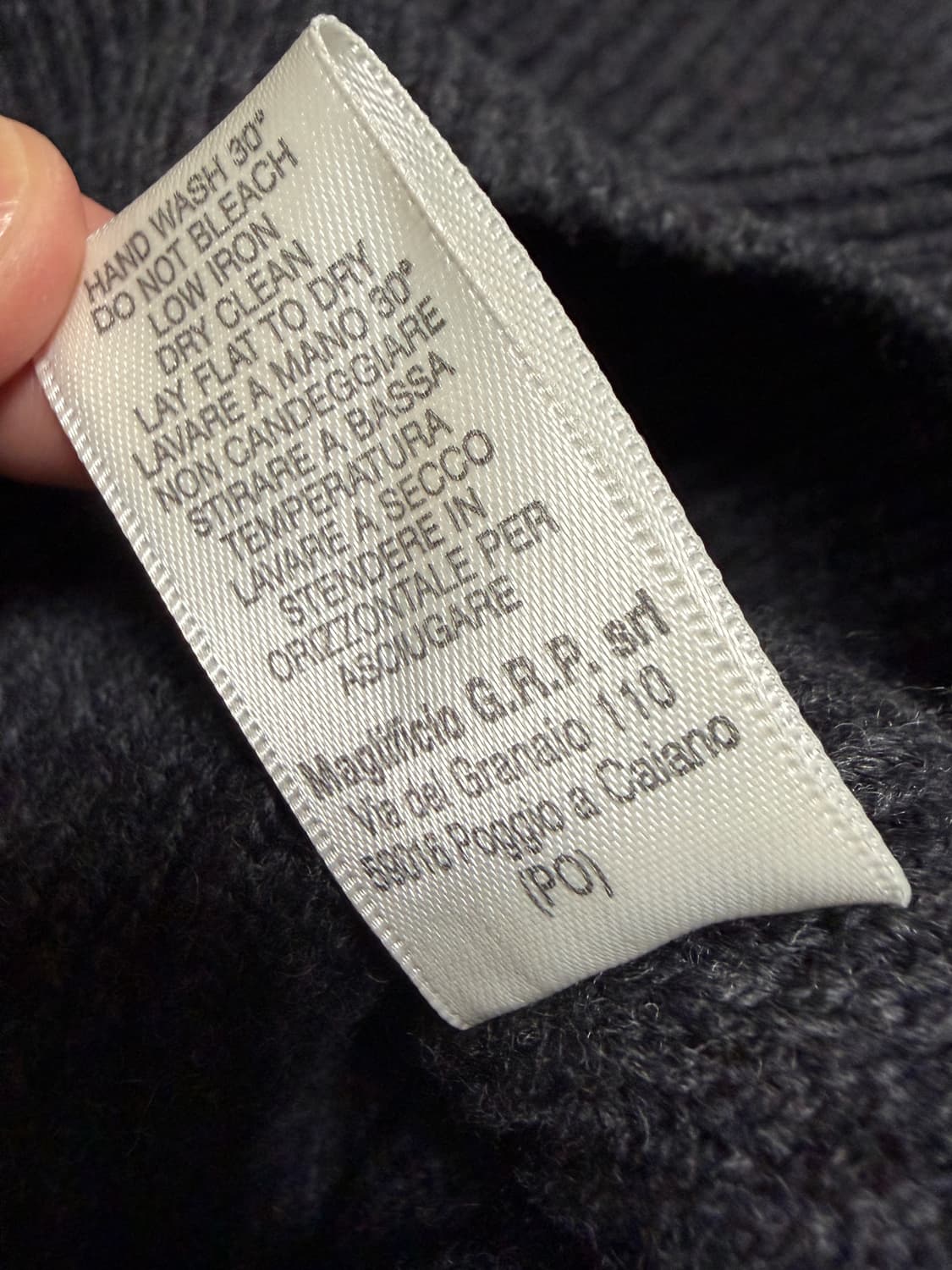 GRP 지알피 반집업니트(새상품, 6) 상품이미지4