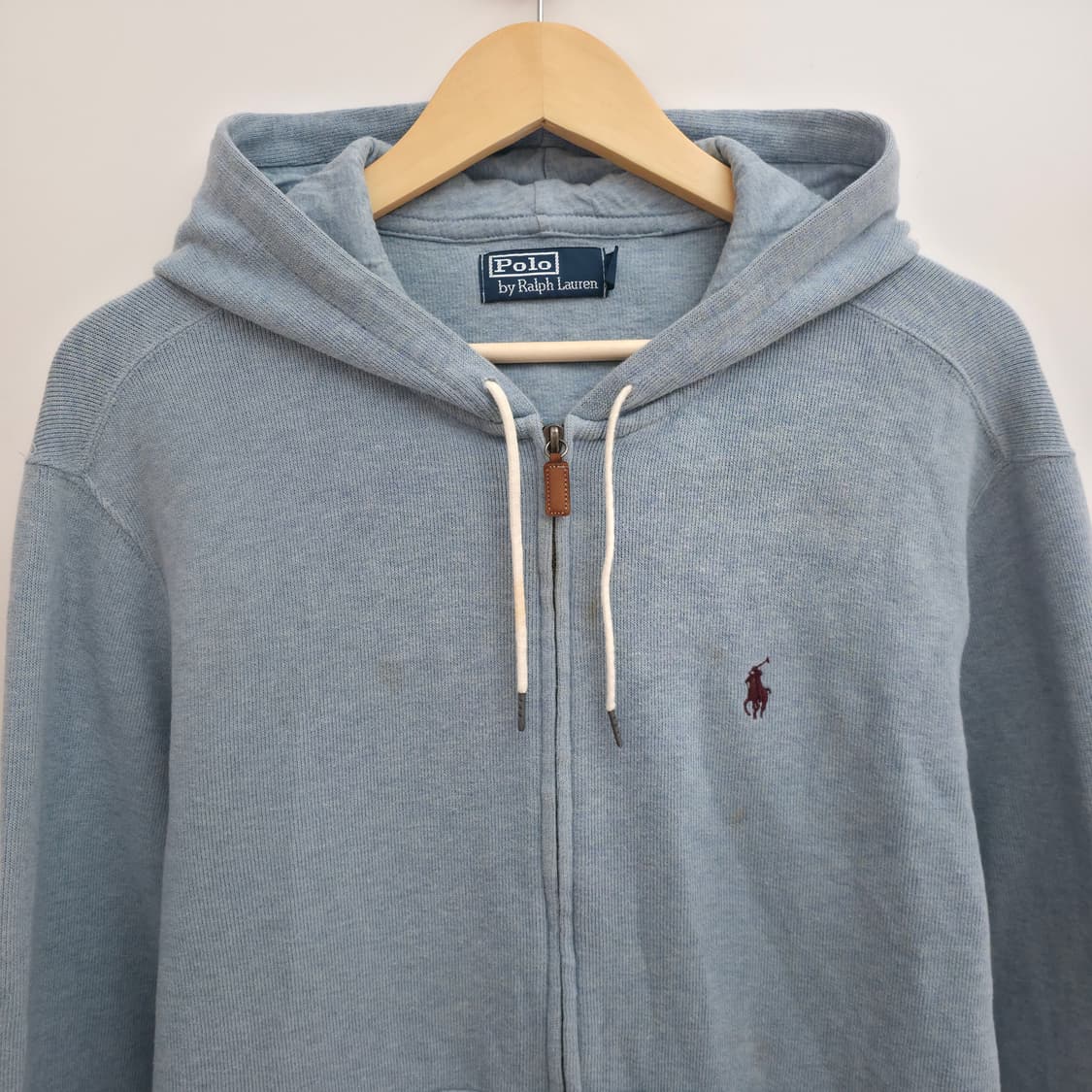 [L] 폴로 랄프로렌 스카이블루 후드집업 상품이미지2
