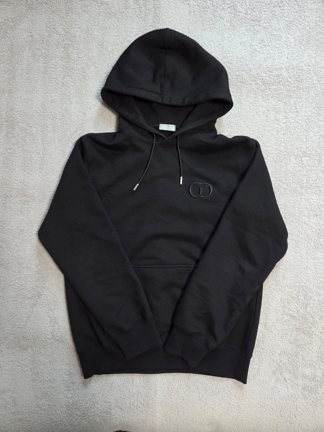 [정품/M] 디올 CD로고 후드티 블랙 상품이미지1