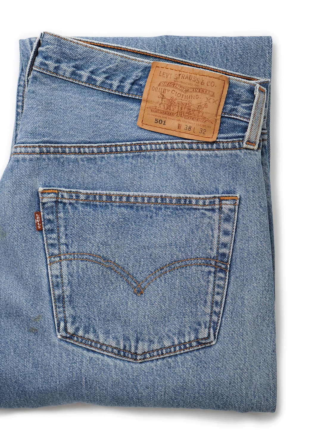 90’s Levi’s 501 Washed Denim Pants 상품이미지8