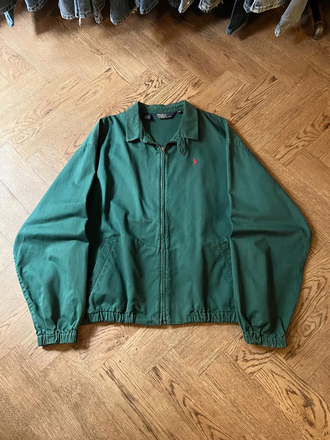 [2XL]폴로 랄프로렌 빈티지 그린 오버핏 베이포트 자켓 상품이미지1