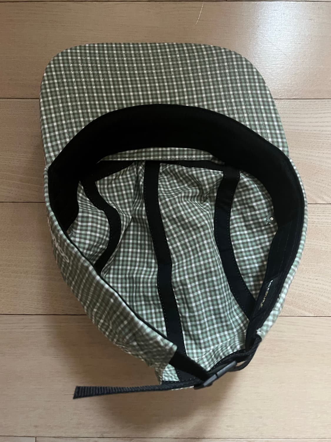 슈프림 코듀라 플레이드 캠프캡 올리브 - 25SS 상품이미지5