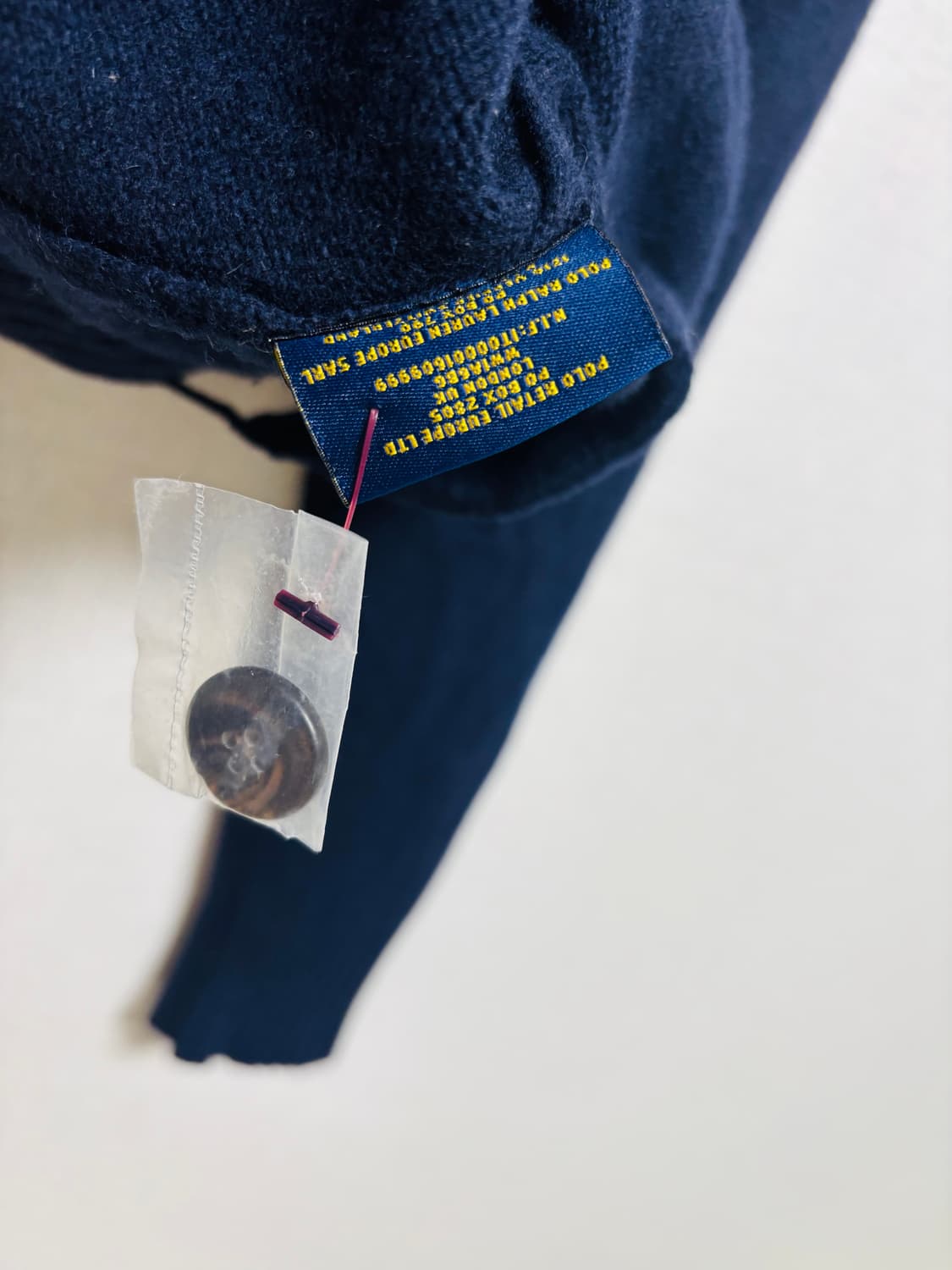 RALPH LAUREN RUGBY 배색 울 가디건 상품이미지4