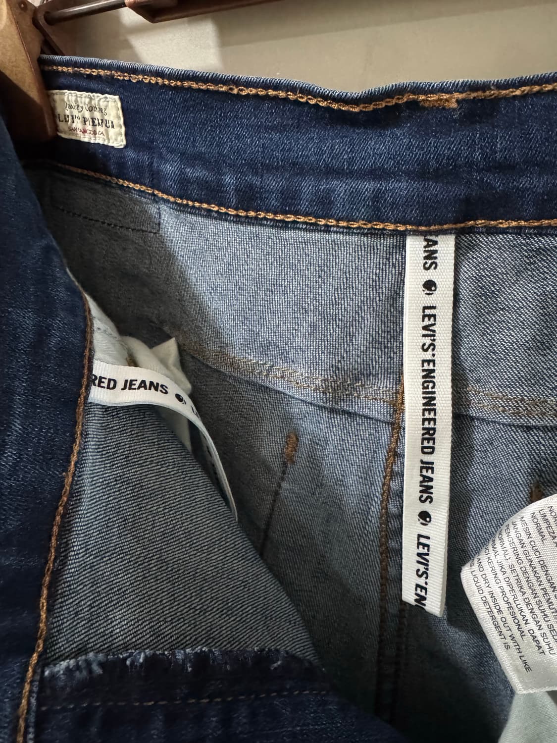 리바이스 LEJ 엔지니어드 벌룬핏 데님 팬츠 상품이미지5