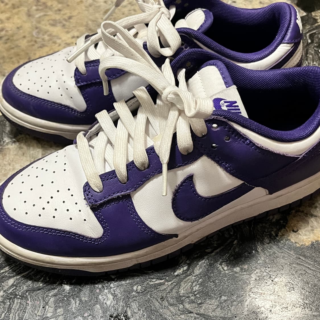 나이키 덩크 로우 레트로 챔피언십 코트 퍼플 245mm 상품이미지4