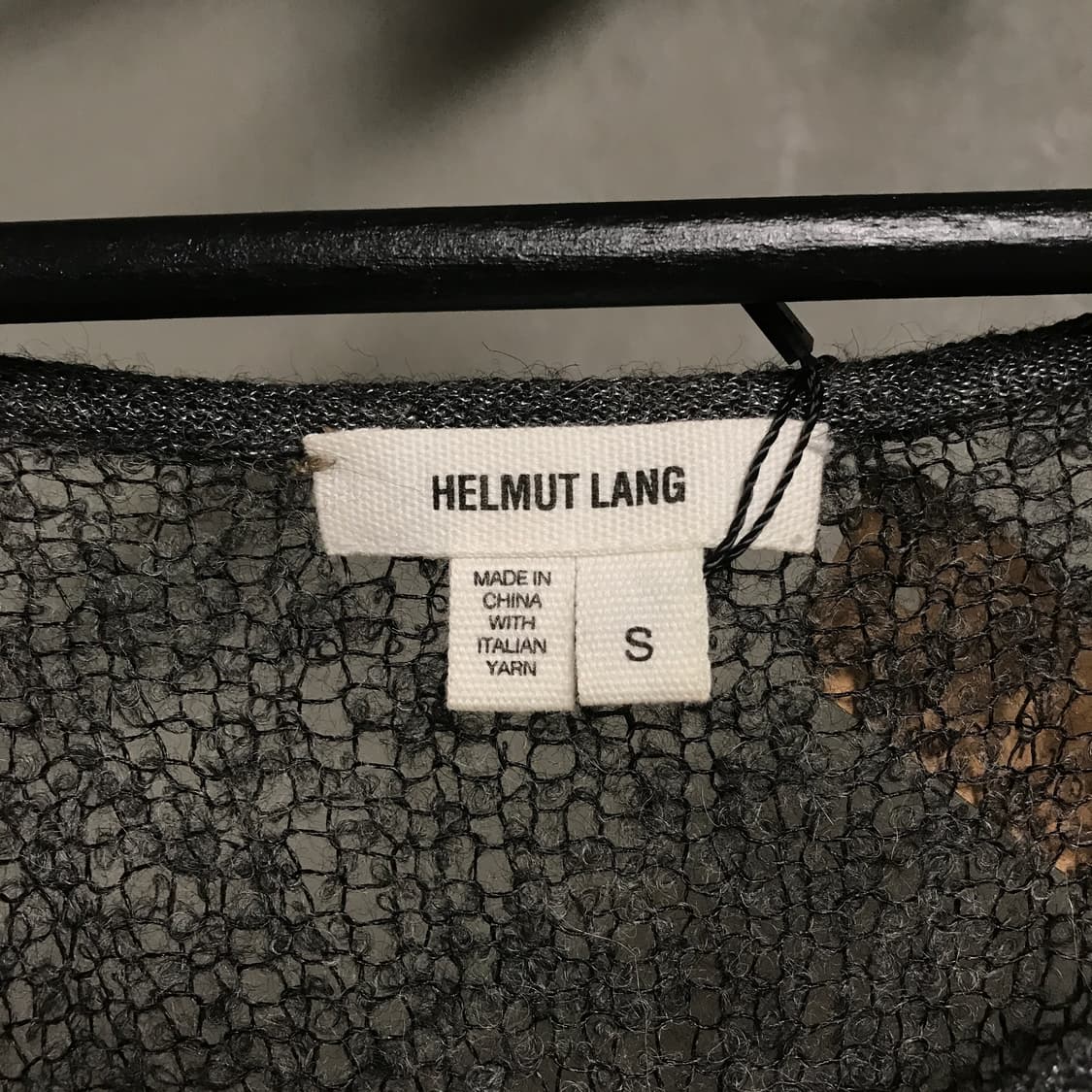 헬무트랭 니트 원피스 그레이 S 상품이미지4
