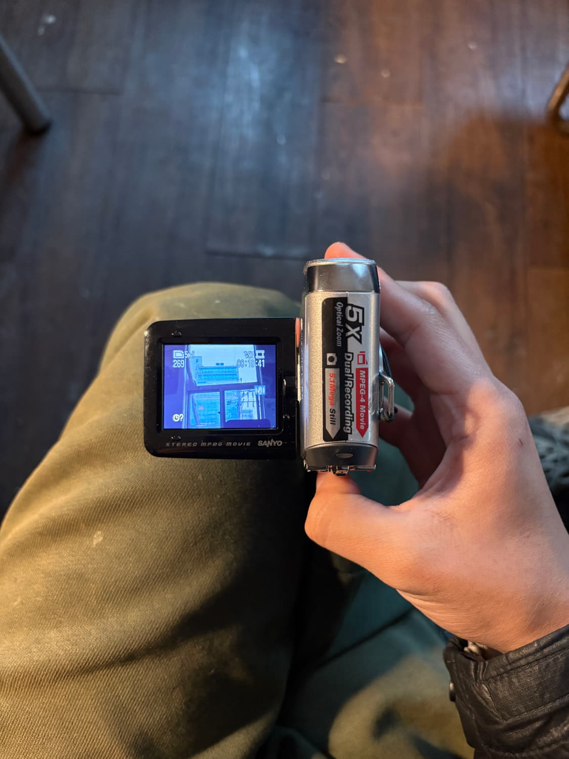 산요 작티 vpc c5 디지털캠코더 상품이미지4