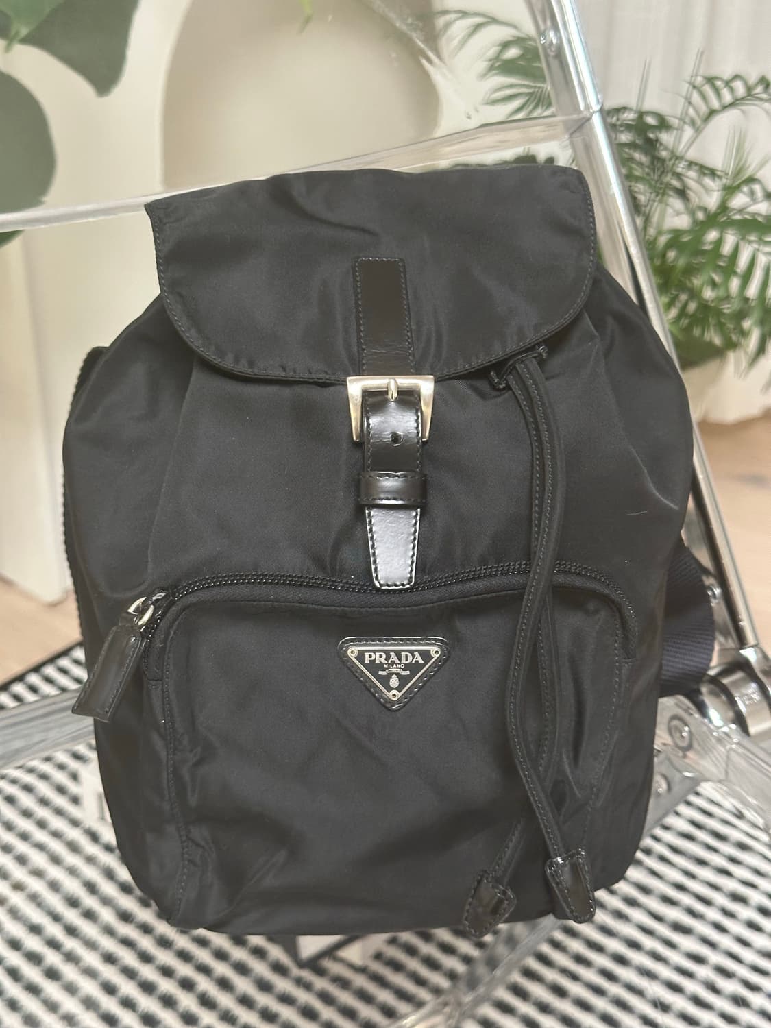 프라다 원포켓 포코노 테수토 나일론 백팩 스몰 상품이미지6