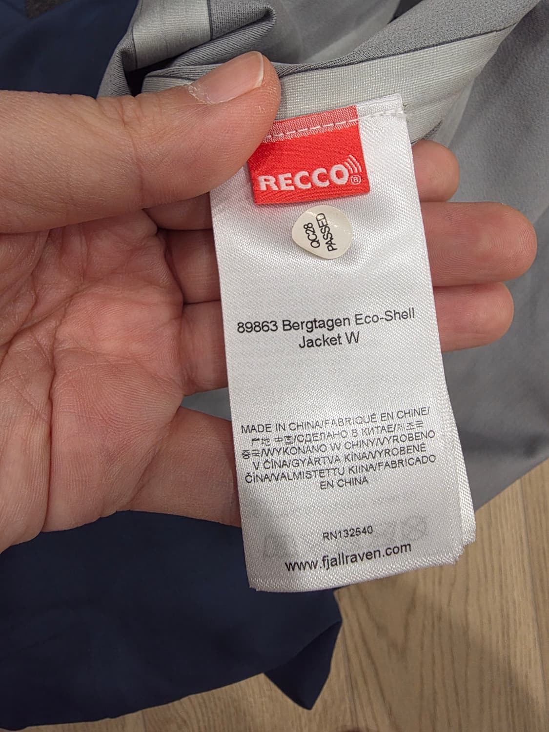 피엘라벤 베르그타겐 에코쉘 여성xs 팝니다 상품이미지3