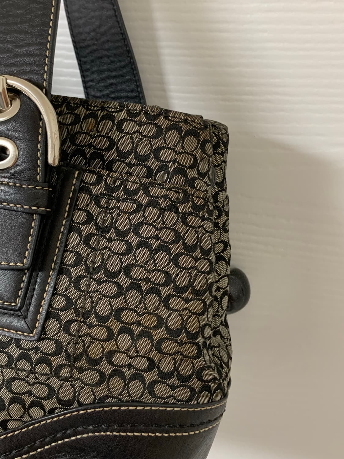 Coach black tote bag 상품이미지8