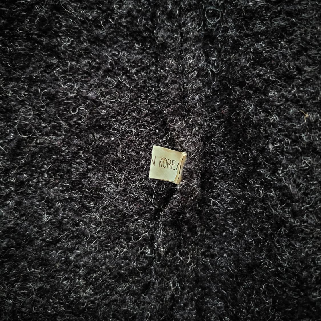 10s Dark Hooded Coat made in Korea 상품이미지5