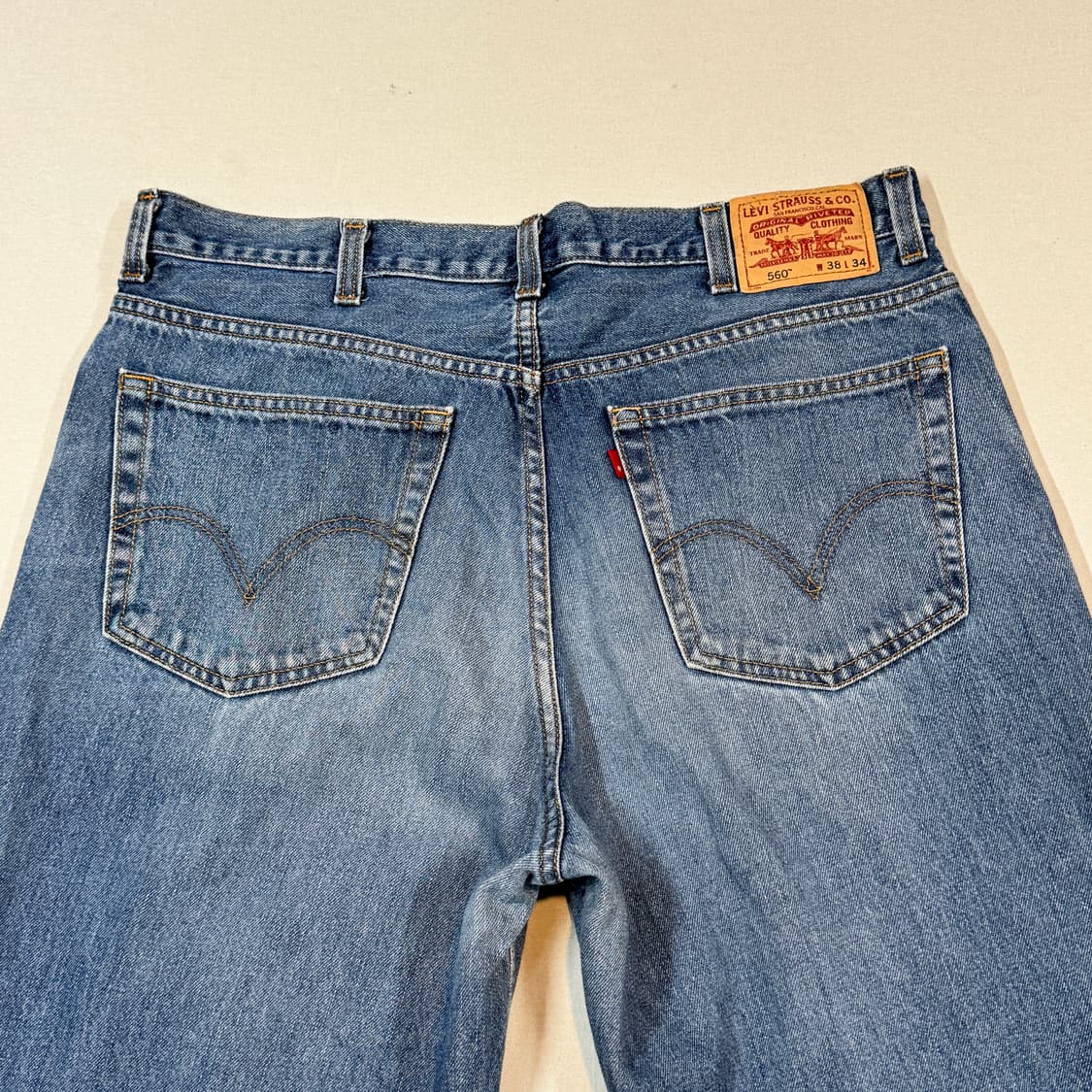 38inch) 리바이스 560 컴포트 루즈 데님 청바지 상품이미지2