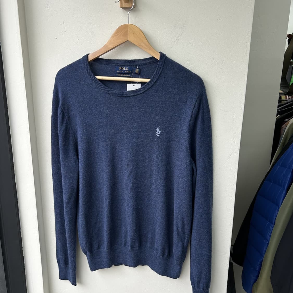 15972 - 폴로 랄프로렌 블루 울 니트 (메리노 울) 상품이미지2