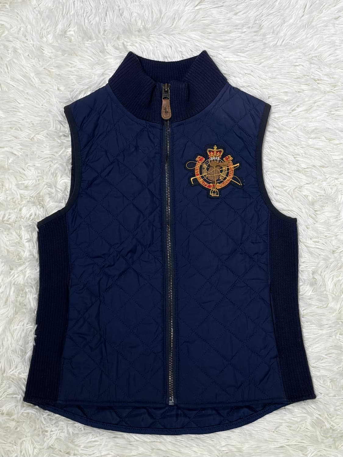 폴로랄프로렌 네이비 퀄팅 베스트 상품이미지3