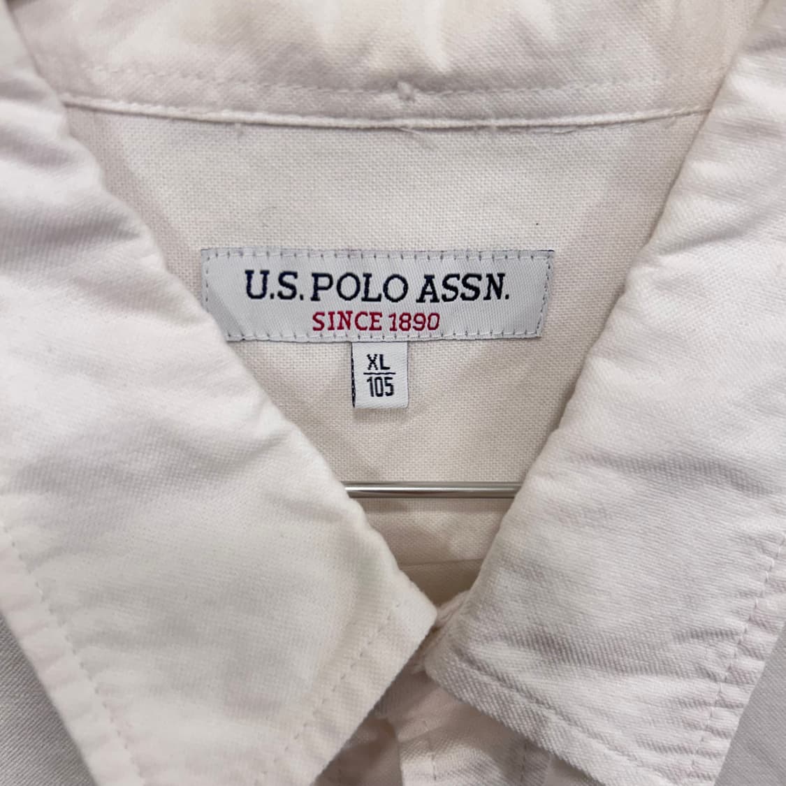 US POLO ASSN 슬림핏 코튼 옥스포드 셔츠 상품이미지3
